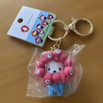 산리오 미야쿠미야쿠 콜라보 입체 마스코트 컬러 키링
