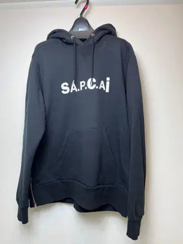 sacai A.P.C. 로고 후드 맨투맨 HOODIE TAIYO