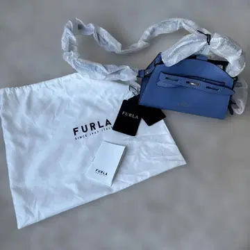 FURLA 파랑 숄더백 수납 가방 포함