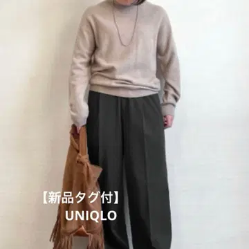 [택 포함 새상품] 유니클로 빅 사이즈 3XL 3D 캐시미어 크루넥 니트