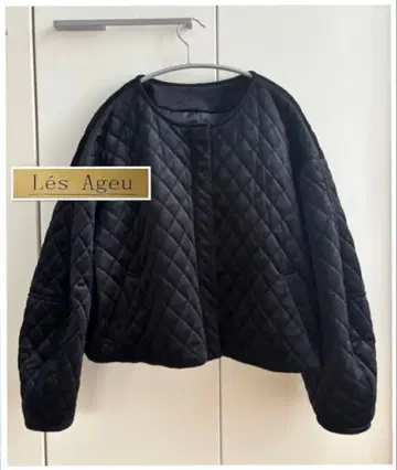 Le's Ageu 레 아쥬 퀼팅 아우터 블루종