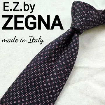 새상품급 Zegna 제냐 네이비 도트 멋진 넥타이