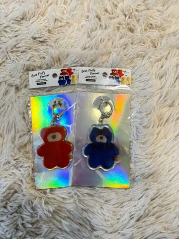 mojojojo 양면 아크릴 키링 빨간 고양이 Naughty 니키