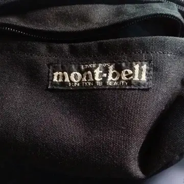 mont-bell 블랙 바디백 90년대 초반
