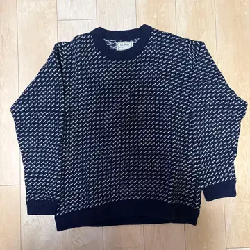 L.L.Bean 버즈아이 니트 스웨터 XL