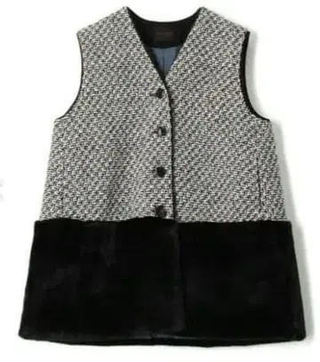 TOMORROWLAND 모노톤 로빙 퍼 페플럼 베스트