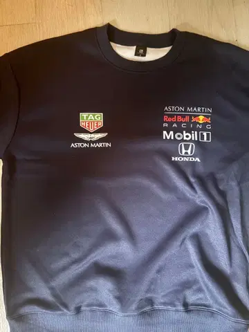 애스턴 마틴 레드불 레이싱 티셔츠 네이비