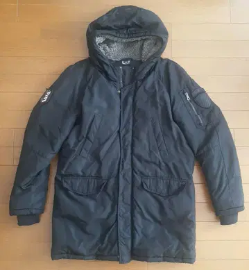 엠포리오 아르마니 후드 부착 점퍼