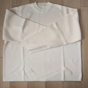 MB 레이어드 니트 화이트 M