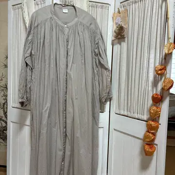 URBAN RESEARCH DOORS 그레이 긴팔 원피스