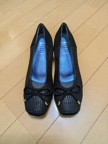 fitfit 블랙 발레 펌프스