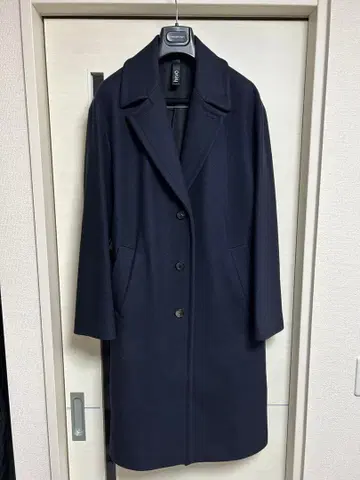 hevo 네이비 체스터 코트 50