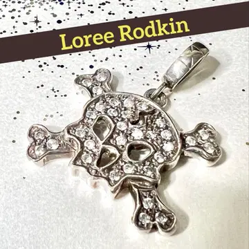 Loree Rodkin/로리 로드킨 스컬 목걸이 탑 SV925