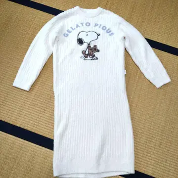 GELATO PIQUE 스누피 원피스 룸웨어 프리 사이즈
