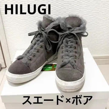 HILUGI (힐기) 레이스업 스웨이드 x 보아 스니커즈 M 사이즈