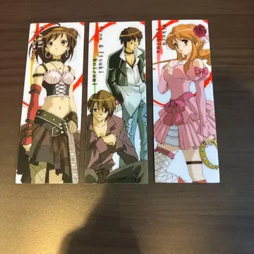 스즈미야 하루히 책갈피 세트