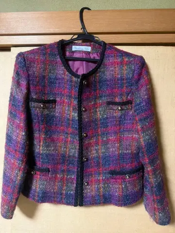 인기 트위드 자켓