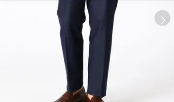 COMME CA ISM 데님풍 슬랙스 면