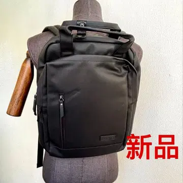 260104-18 럭색 블랙 합성가죽 새상품 컴퓨터 수납