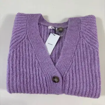 MOUSTY 퍼플 가디건 FREE 사이즈