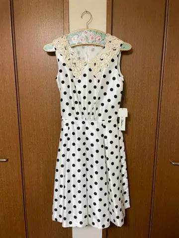 ma Deira 도트 무늬 원피스