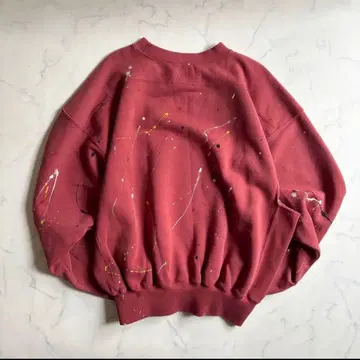 레이코 코지마 COAW 페인트 맨투맨