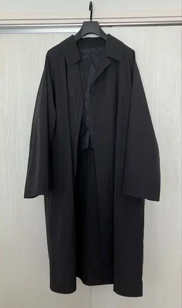 유니클로 U 오버 사이즈 스텐카라 코트 블랙 XL