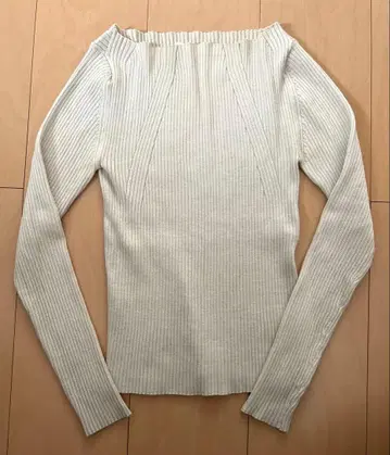 TODAYFUL 리브 긴팔 니트 아이보리 free 사이즈