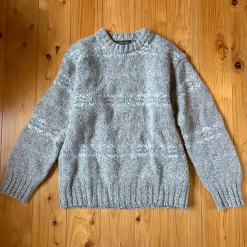 Henry Cottons 그레이 계열 크루넥 스웨터