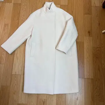 23구 울 롱 코트 화이트 계열