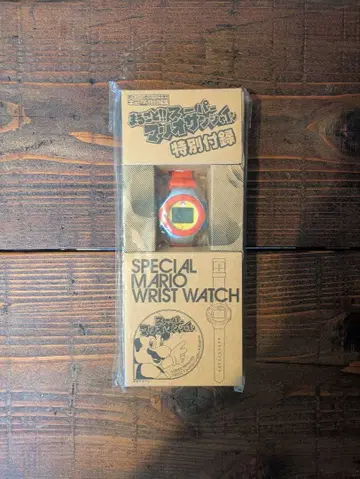 슈퍼 마리오 마리오 선샤인 특별 부록 워치 미개봉 새상품 닌텐도