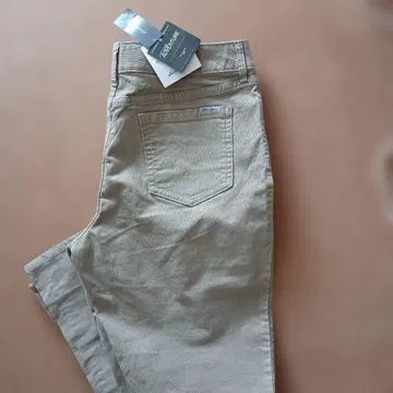 에디바우어 코듀로이 스트레이트 팬츠 베이지