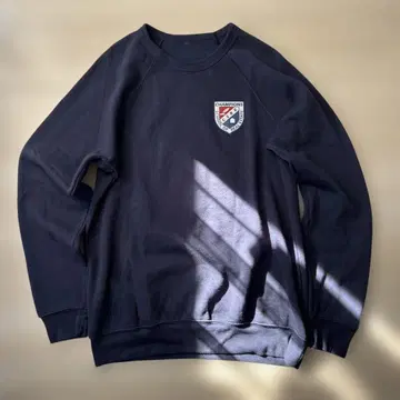 구제 맨투맨 네이비 빈티지