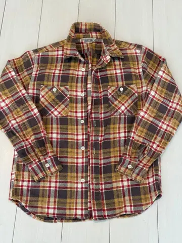 파이브 브라더 체크 셔츠 헤비 웨이트