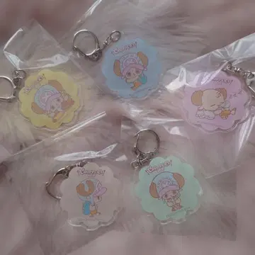 초파 카페 아크릴 키링