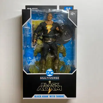 맥팔렌 토이즈 DC 멀티버스 블랙 아담 (옥좌 포함)