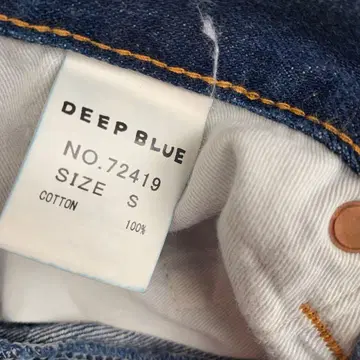 [ DEEP BLUE ] 72419 부드러운 데님 보이프렌드 풀렝스