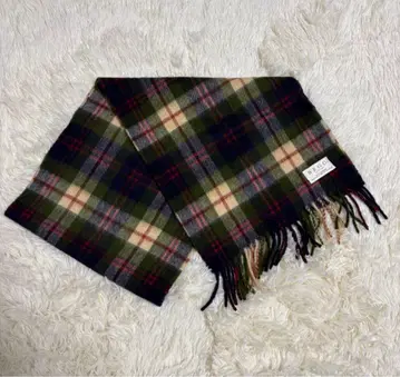 BEGG 베그 타탄 체크 머플러