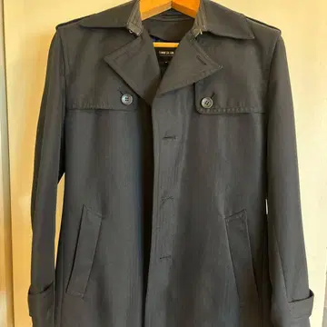 COMME CA ISM 트렌치코트 블랙 M 사이즈