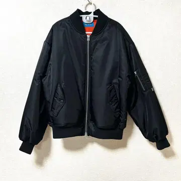 CODE47L FILE_2022_2 'LOGO' MA-1 블루종