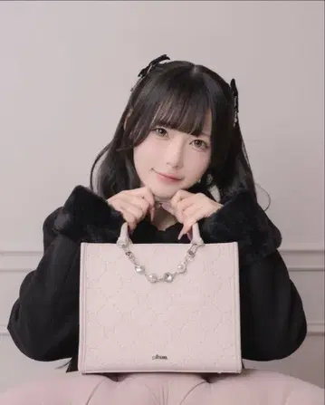 pium New Year's Box (가방만) 핑크 핸드백