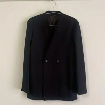 RAINMAKER KYOTO 더블 브레스트 노카라 자켓