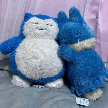 [택 포함] 카비곤 곤베 메챠모후굿토 쿠츠로기 타임 봉제 인형 포켓몬