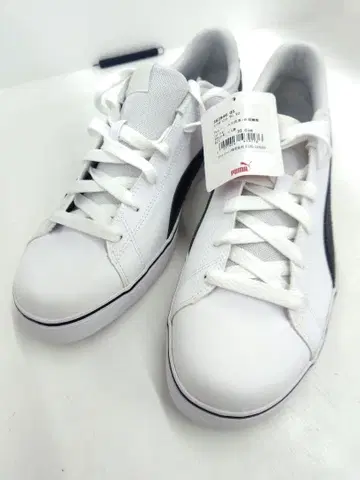 Puma 화이트/블랙 스니커즈(30)cm