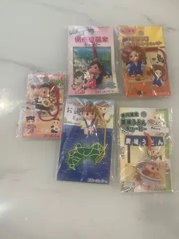 지역 한정 큐피 스트랩 근부 묶음 판매 5세트