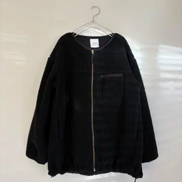 [LEPSIM] 노카라 보아 자켓 L 사이즈 블랙 렙심