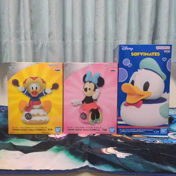 디즈니 소프트 비닐 피규어 세트