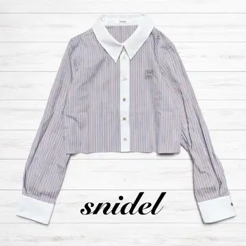 snidel 새상품급 원포인트 숏 셔츠