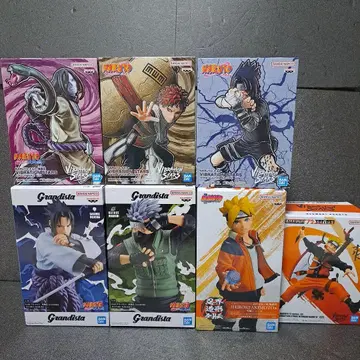 NARUTO 돌풍전 피규어 7체 세트