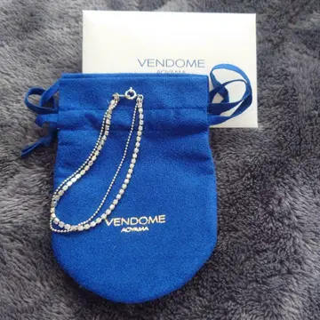 VENDOME AOYAMA 실버 2연 팔찌
